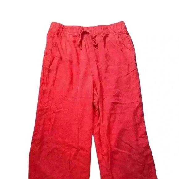 Abercrombie & Fitch Women's Wide-Leg Ankle Pants pink Size‎ M Casual - Picture 2 of 6